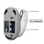 Akita Electronics souris scanner 2 en 1 - 1